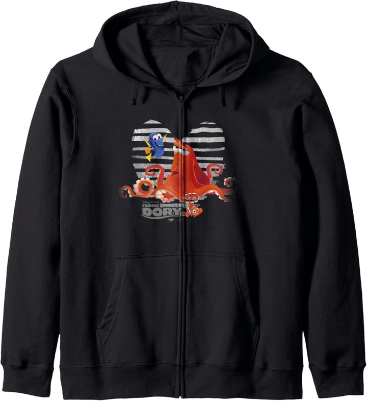 Disney Pixar Finding Dory Hank & Nemo Heart Kapuzenjacke