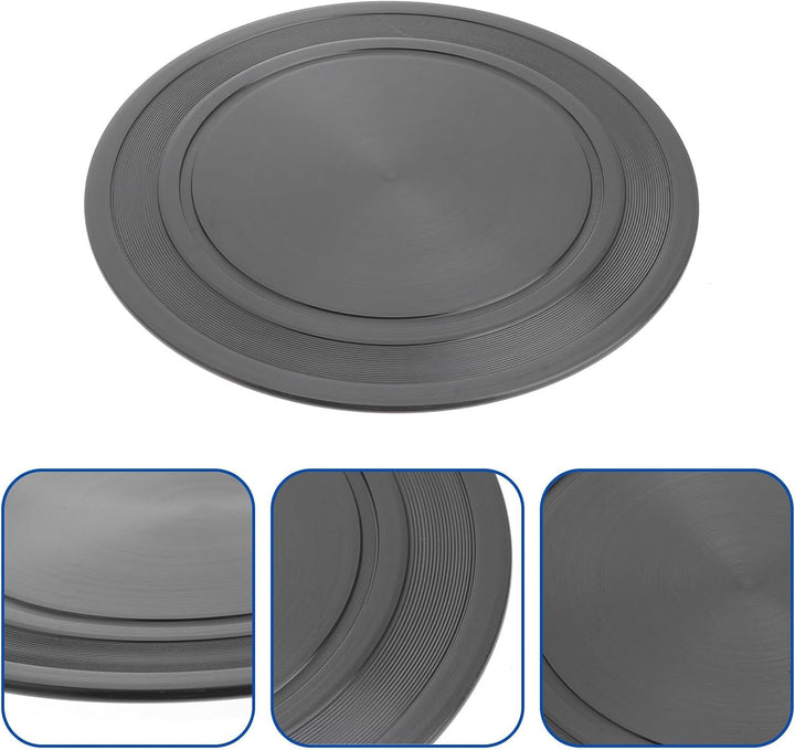 jojofuny Gasherd Emissionen und Hält Wärme Wärmeverteiler aus Aluminiumlegierung Runde Auftauplatte