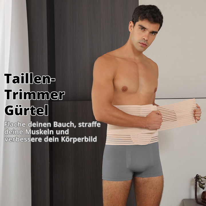 Channo Bauchgurt und Bauchbandage, zugleich als Bauchweggürtel und Waist Trainer verwendbar, auch id