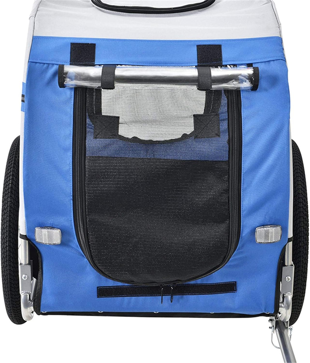 fahrradanhänger Hunde, hundeanhänger, wasserdichtes Oxford-Tuch, maximale Belastung 40 kg, faltbar,