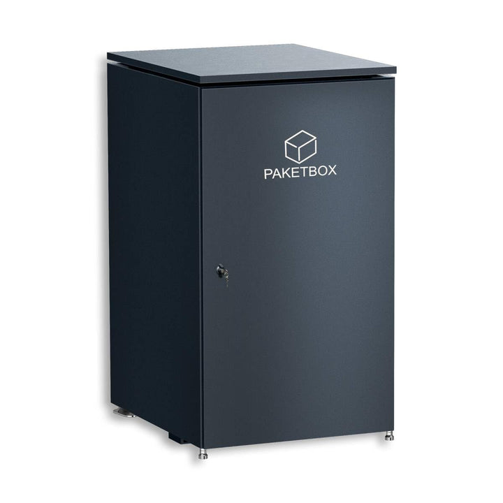 Metzler Paketbox XXL Ben, Aluminium, Anthrazit RAL 7016, mit Top-Einwurf und automatischer Falltür,