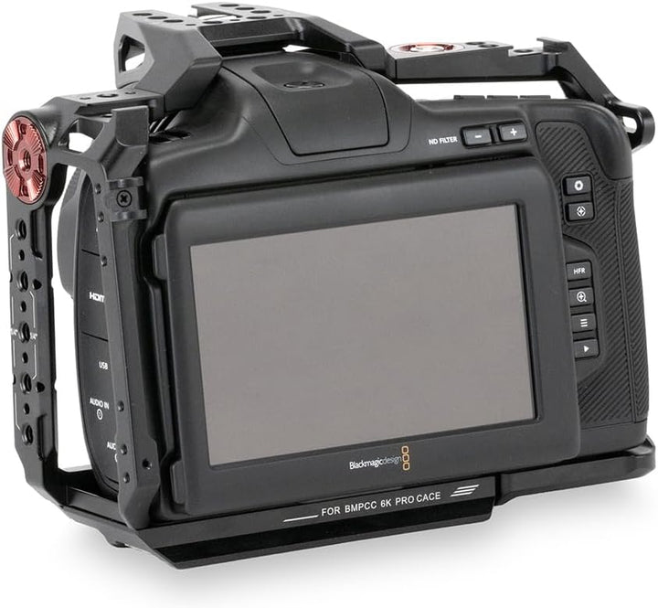Tilta Vollkamera-Käfig kompatibel mit BMPCC 6K Pro - Schwarz TA-T11-FCC-B, Schwarz