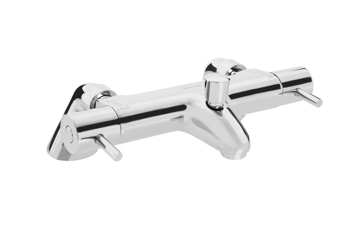 Bristan AR2 THLBSM C Artisan Thermostatic Lever Handle Bath Shower Mixer Badezimmer-Wasserhähne, Chr