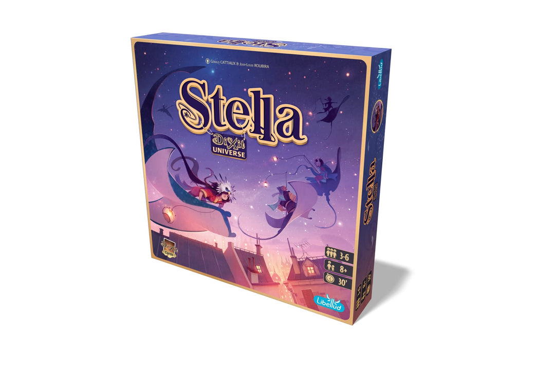 Libellud, Stella - Dixit Universe, Board Game, Ages 8+, 3-6 Players, 30 Minutes Playing Time, Variou