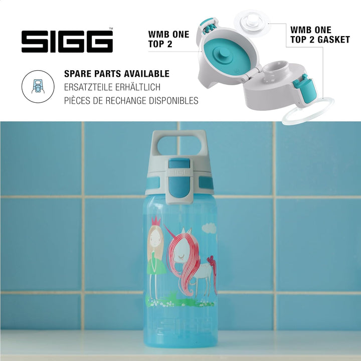 SIGG - Trinkflasche Kinder - Viva One - Für Kohlensäurehaltige Getränke Geeignet - Auslaufsicher - S