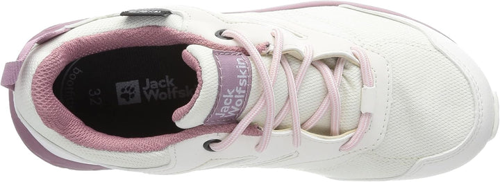 Jack Wolfskin Unisex Kinder Woodland Texapore Low KWalking-Schuh 32 EU Egret, 32 EU Egret