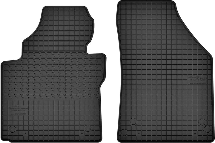 Motohobby Vorne Gummi Fussmatten Gummimatten Satz für VW Touran I (2003-2010)