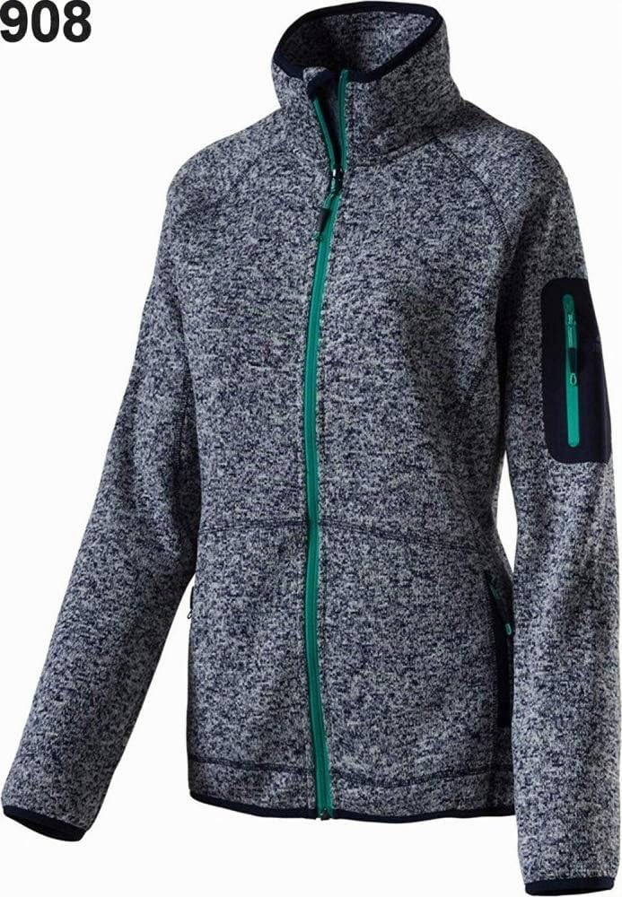 McKINLEY Damen Skeena Fleecejacke Fleecejacke 38 Melange/White, 38 Melange/White
