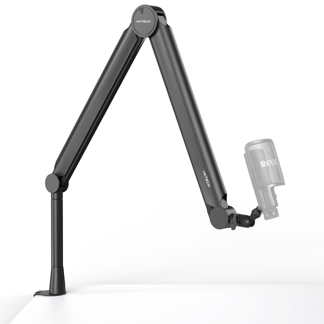 IXTECH Mikrofonarm für Rode Shure Sm7b Blue Yeti Hyperx Quadcast Gaming Mikrofon Halterung Mikrofons