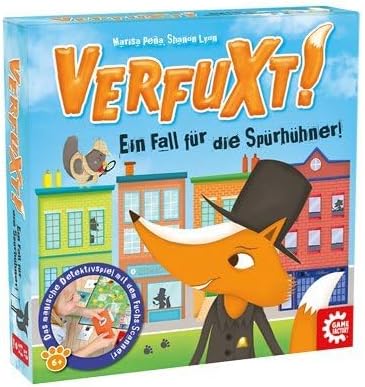 Game Factory 646255 Verfuxt, Detektivspiel für Kinder ab 6 Jahren, Kinderspiel Single, Single
