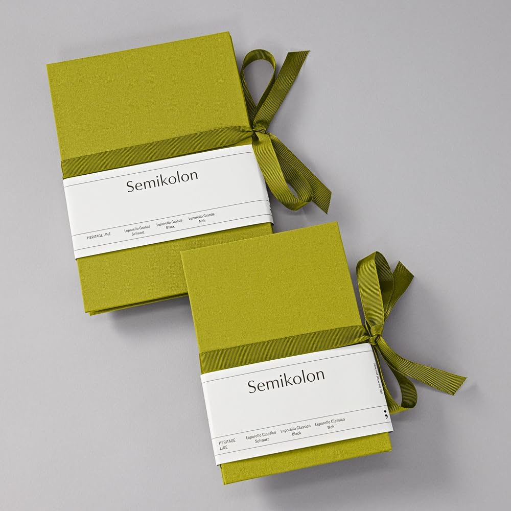 Semikolon 370023 Leporello Grande A5 15 x 21 cm - 14 Fotos 13 x 18 cm - Ziehharmonika-Fotobuch - mat