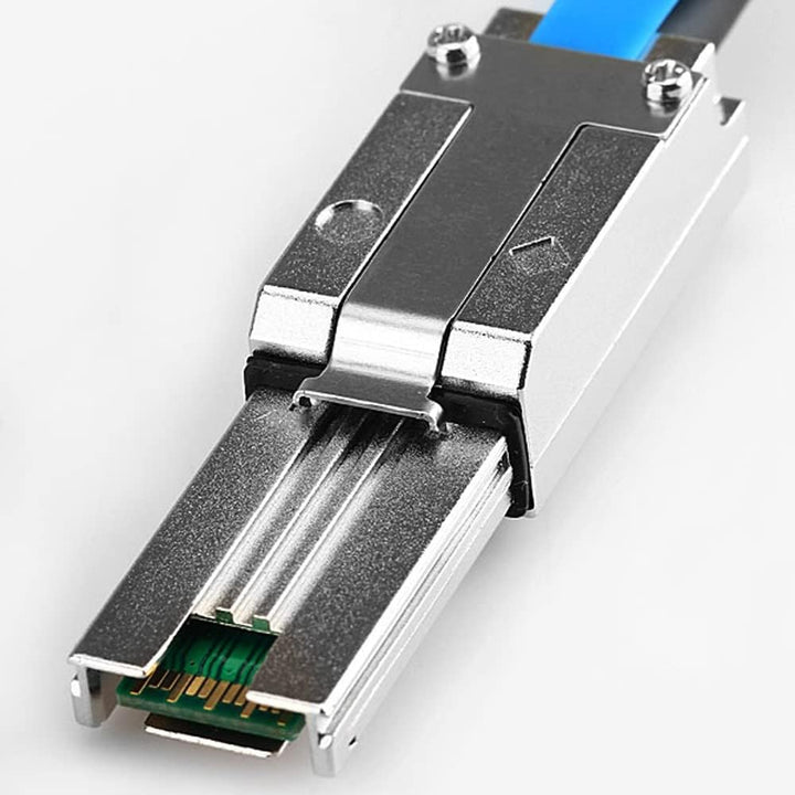 CY Mini SAS 4X SFF-8088 auf Mini SAS High Density HD SFF-8644 Data Server Raid Externes Kabel 50 cm
