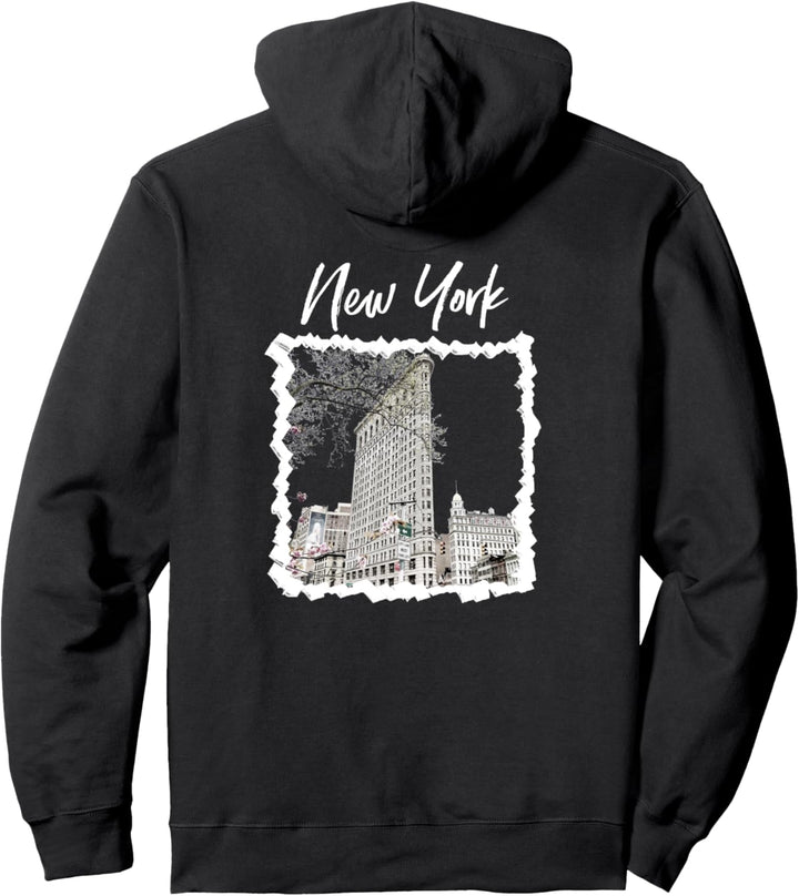 Flatiron Building Pullover Hoodie