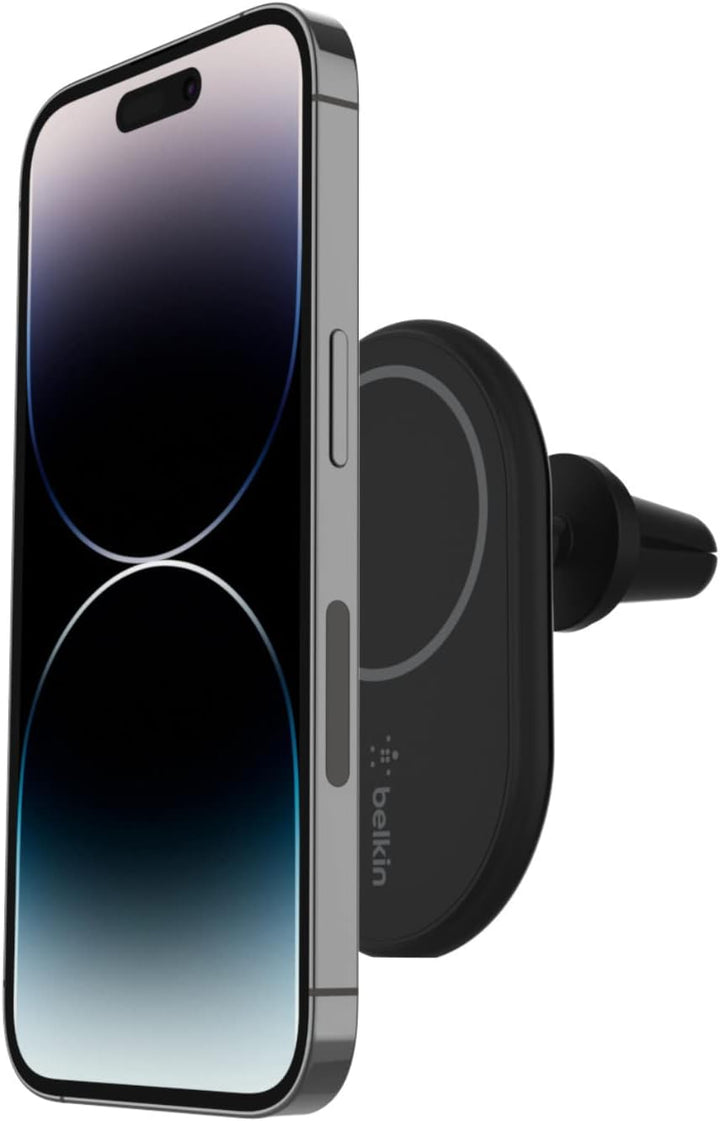 BelkinBoostChargedrahtloser magnetischer Kfz-Telefon-Halter, kompatibel mitMagSafe-fähigemiPhone14/1