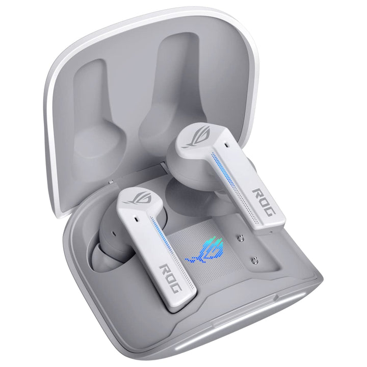 ASUS ROG Cetra True Wireless Moonlight White In-Ear Gaming Kopfhörer (aktive Geräuschunterdrückung (