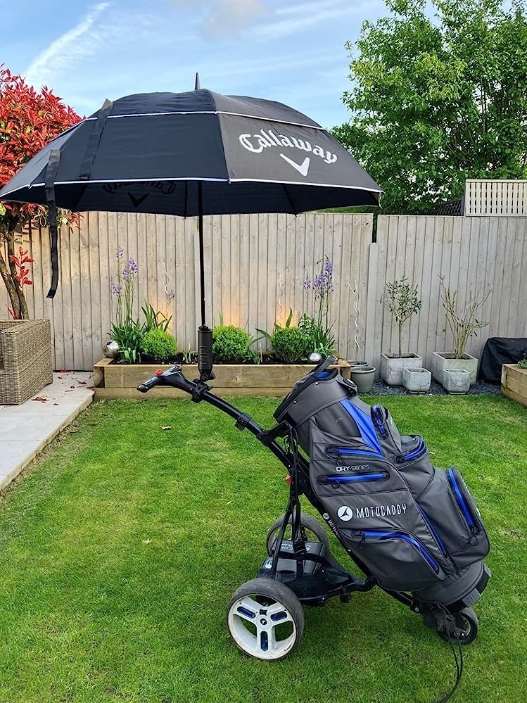 10L0L Strapazierfähiger Golf-Regenschirmhalter, einzigartiger sechseckiger Aluminiumsockel, resisten