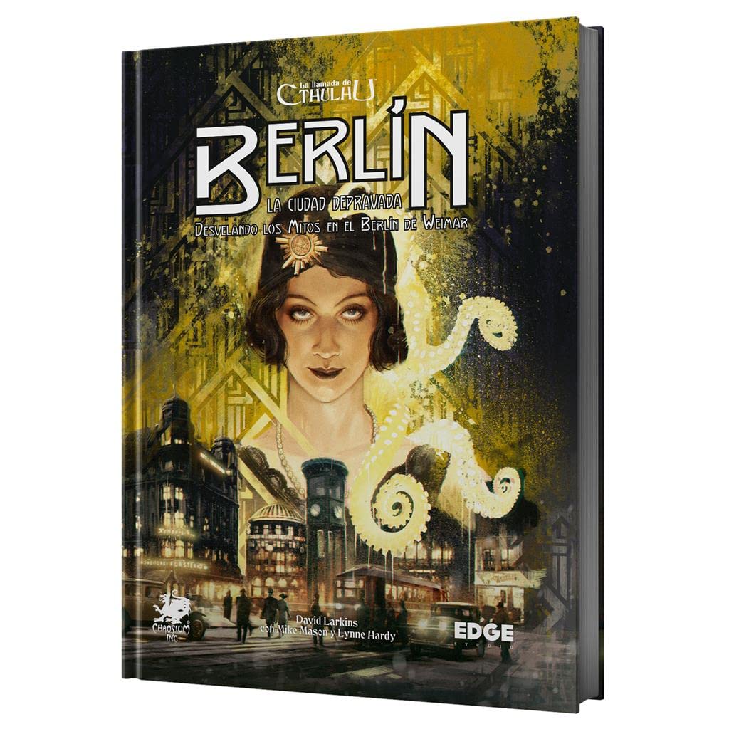 Edge Entertainment La Lrumada de Cthulhu JDR - Berlin: die bepravierte Stadt - Rollenspiel in Spanie