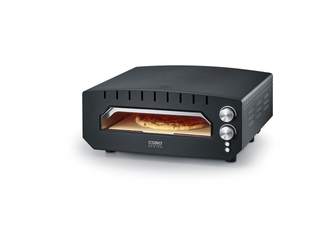 CASO PizzaChef 400° - Pizza Ofen, elektrisch, für Pizza, Pinsa, Flammkuchen, 400°C heisser Steinofen