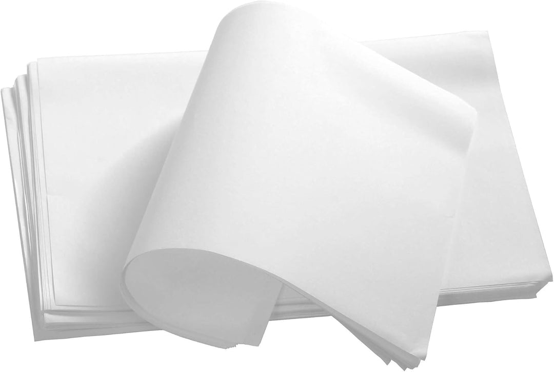 GRÄWE Backpapier für Burgerpatties 14x11 cm, 500 Stück für Party-Hamburgerpresse, Burgerpapier, Papi