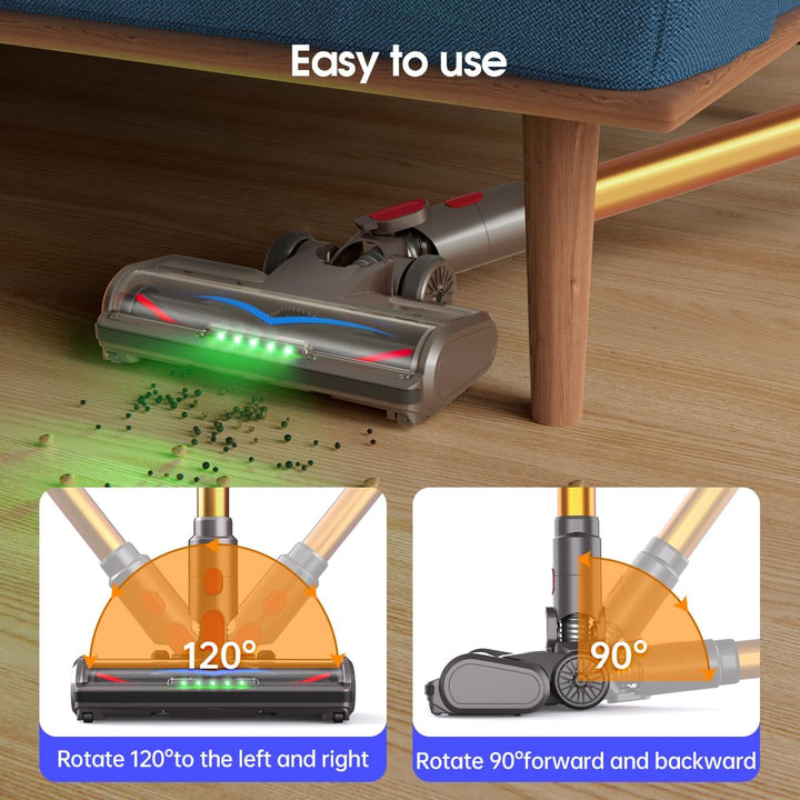 Bürste Kompatibel für Dyson V7 / V8 / V10 / V11 / V15 Staubsauger, Bodenbürste Zubehör Ersatzteil Tu