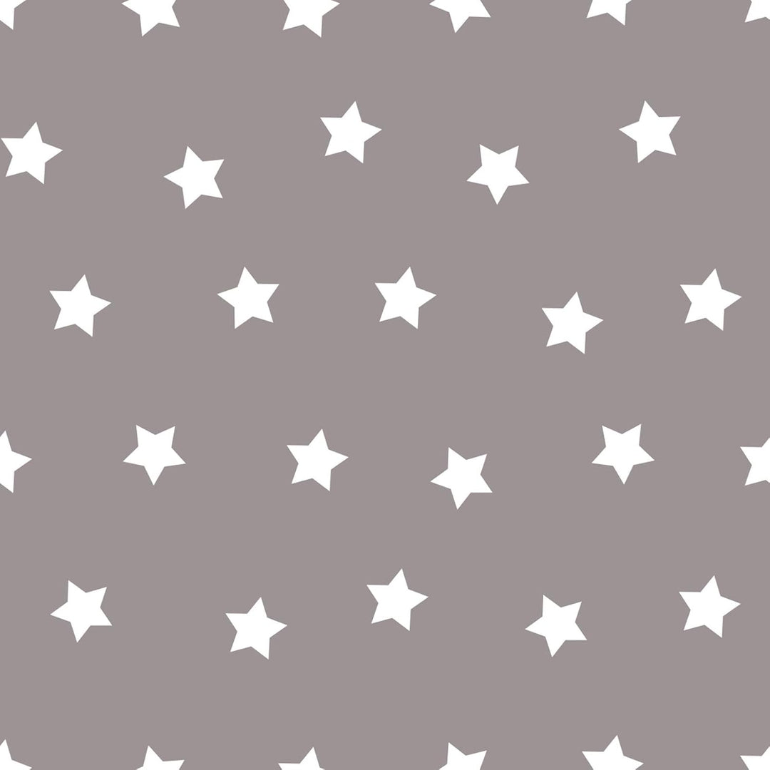 Theraline Bezug für das Komfort Stillkissen 180 cm Big Stars grau