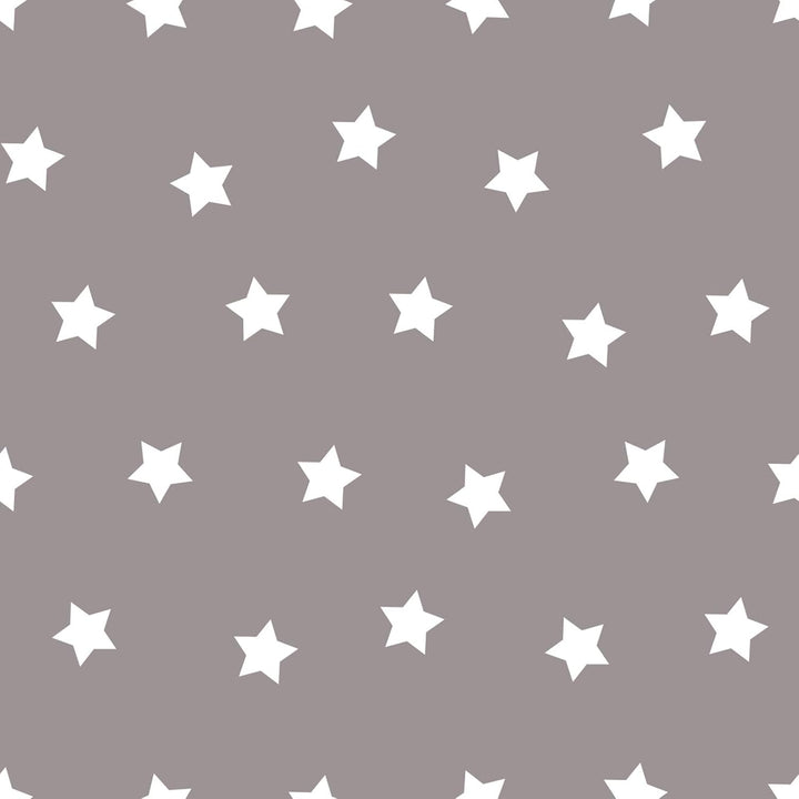 Theraline Bezug für das Komfort Stillkissen 180 cm Big Stars grau