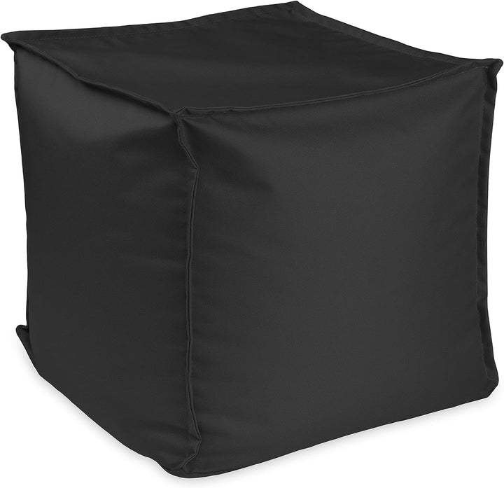chilly pilley Sitzsack Sitzhocker mit EPS-Perlen Füllung 40x40x40cm Fusshocker Sitz-Pouf für Kinder