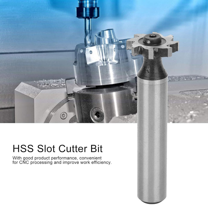 T-Schlitz-Fräser, halbrund HSS-Schnellarbeitsstahl mit geradem Schaft, CNC-Fräser für präzise Metall