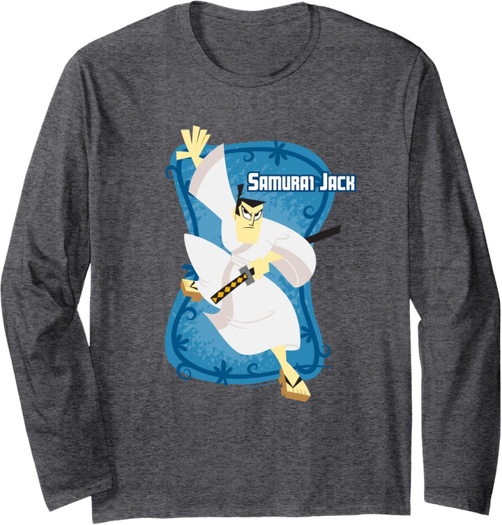 Samurai Jack Samurai Jack Floral Langarmshirt