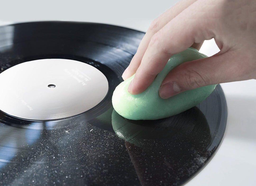 Pro-Ject Cleaning Set Advanced, Kohlefaser-Reinigungsbürste für Schallplatten, Carbon Nadelbürste un