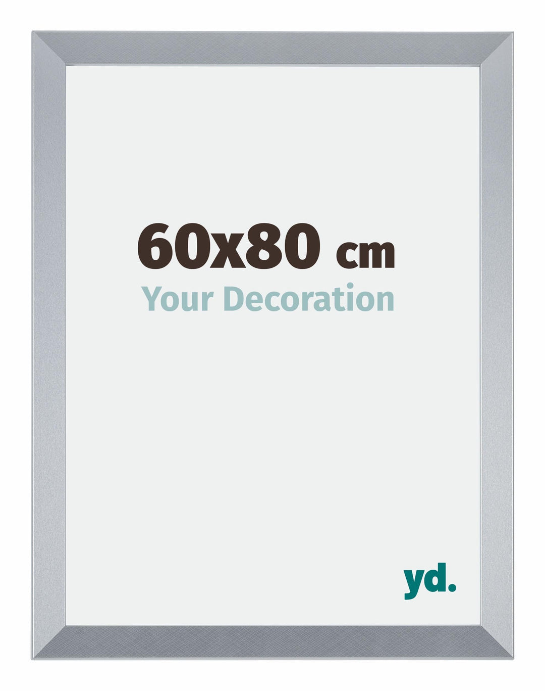 yd. Your Decoration - Bilderrahmen 60,00x80,00 cm - Bilderrahmen aus MDF mit Acrylglas - Antireflex