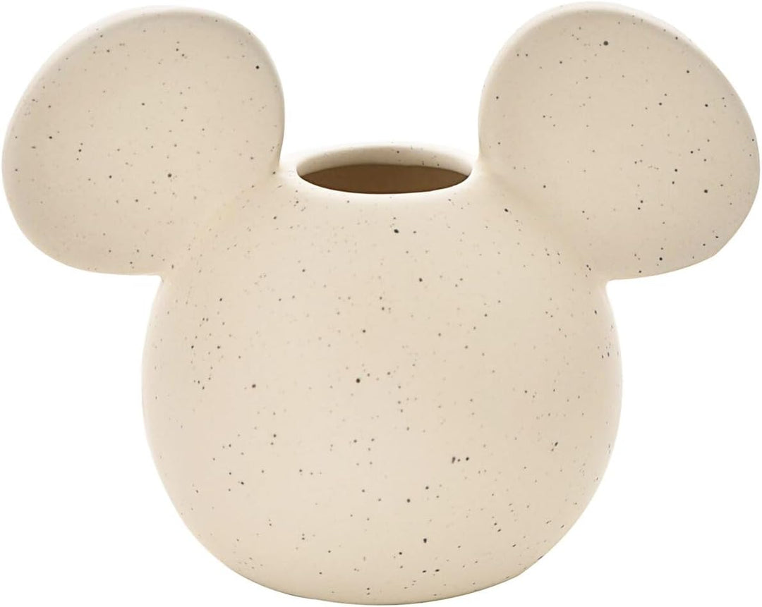 Disney Home Mickey Mouse Vase aus Keramik mit natürlichem Sprenkel-Design