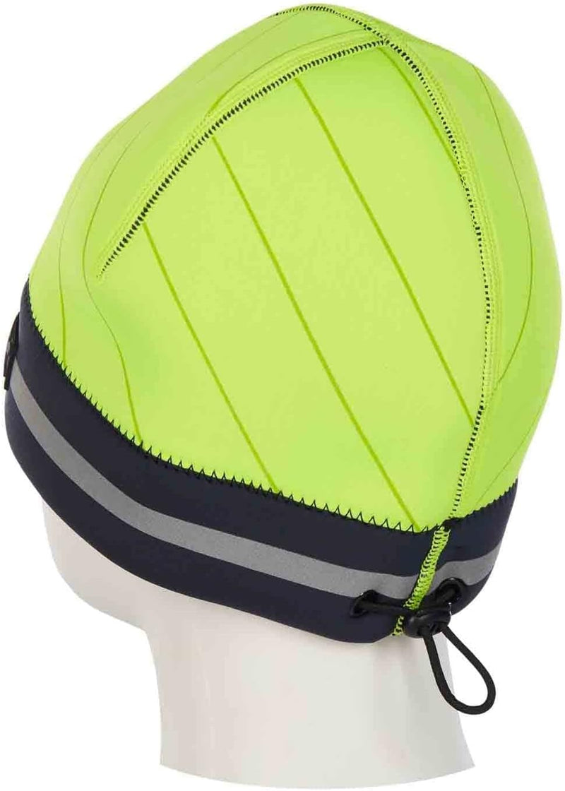 Mystic Watersports - Surf Kitesurf & Windsurfing 2mm Neoprenanzug Reflective Beanie Hat Flash Yellow