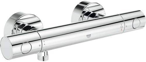 Grohe Grohtherm 1000 Cosmopolitan, Brause - Thermostat-Brausebatterie, DN 15, 34065DC2 Supersteel Oh