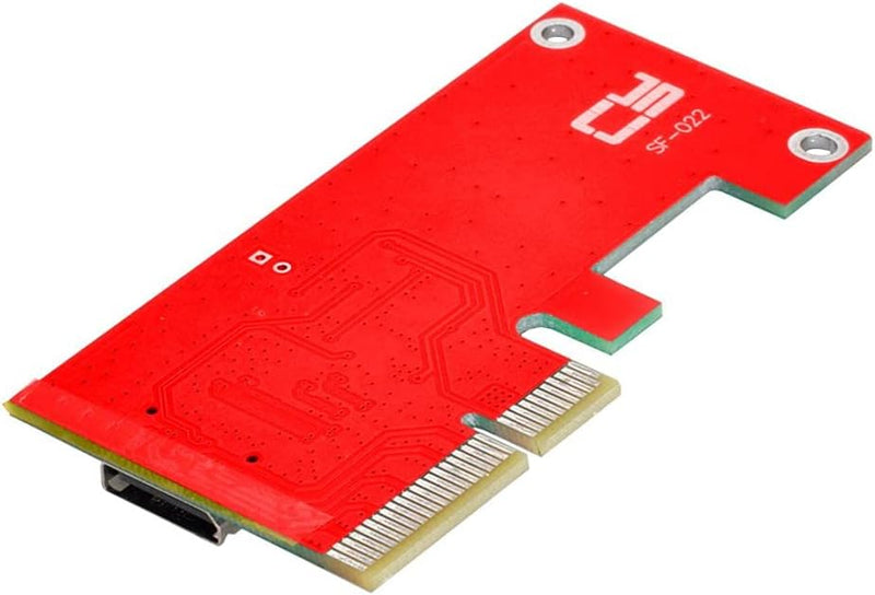 ChenYang CY PCI-E 3.0 Express 4.0 x4 zu Oculink Interner SFF-8611 SFF-8612 Host-Adapter für PCIe SSD