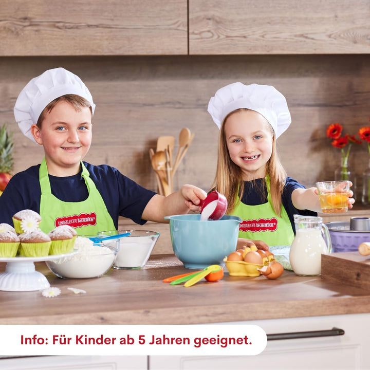 Kinderleichte Becherküche: Kreative Motivkuchen (Band 8): Backset mit 5 farbigen Messbechern, kinder