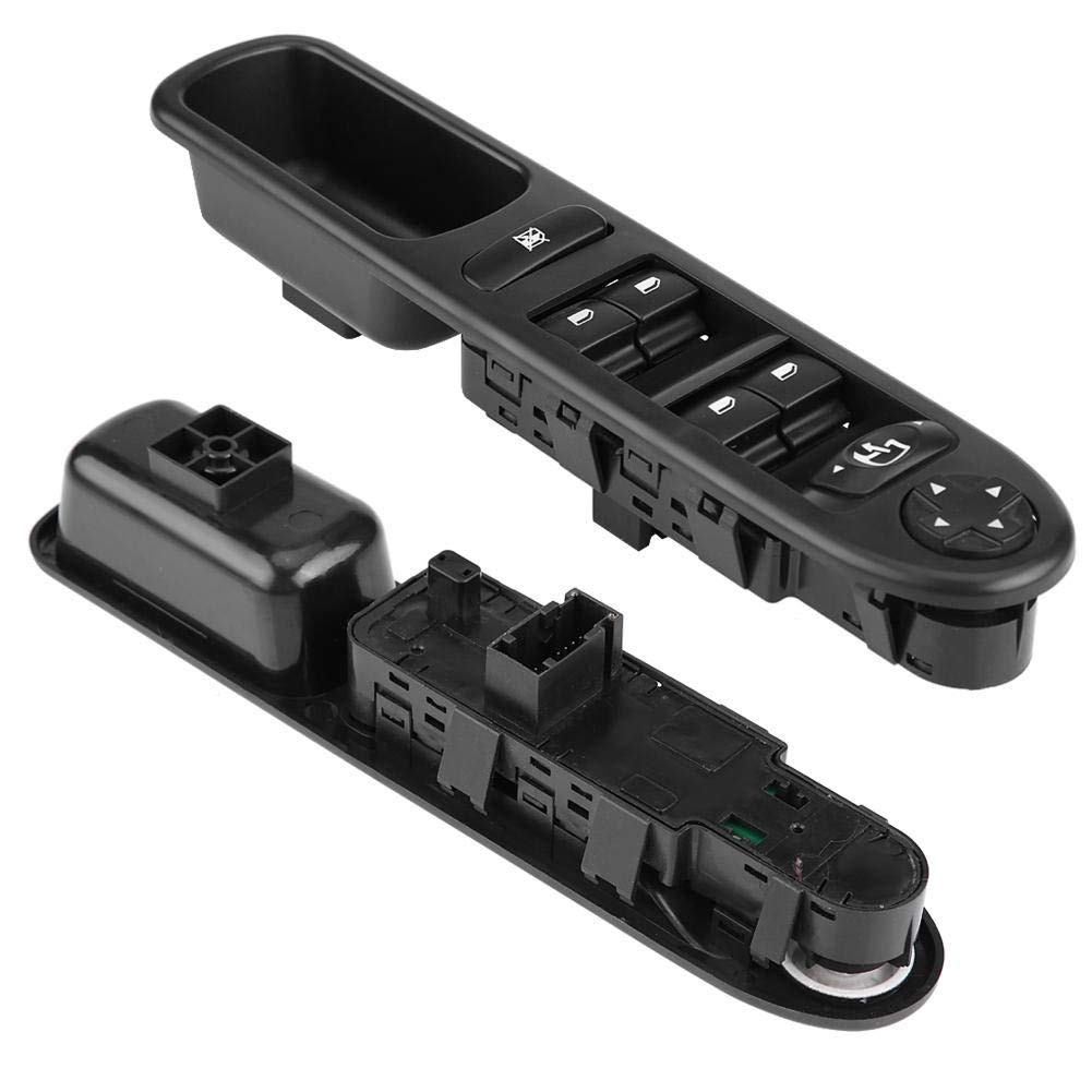 Power Master Fensterschalter Rechts vorne Rechts ABS-Kunststoff Fenster Bedientaste Autozubehör Pass