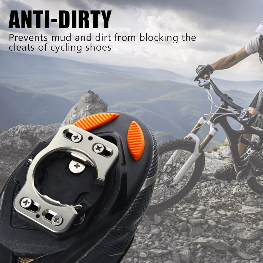 speedplay zer0 cleats + 1-Paar Schnellfreigabeschuhabdeckungsadapter für SpeedPlay Zero Fahrradkit,
