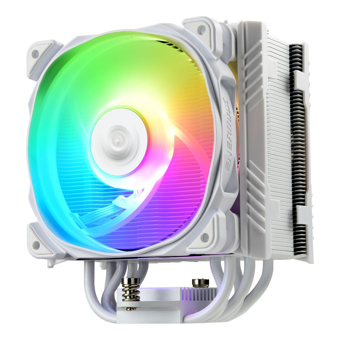 Enermax CPU-Kühler T50 Axe ARGB, Weiss 12cm ETS-T50 ARGB Weiss Single