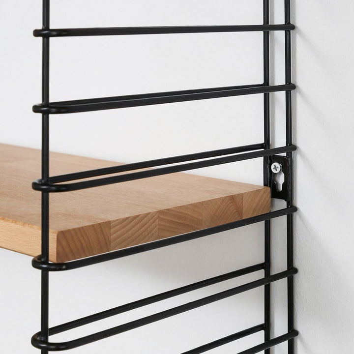 Tomado ESTANTERIA 3 PISOS Negro-Madera, Detailed in The Description, Wood/Black, 70x21x68 cm, Wood/B