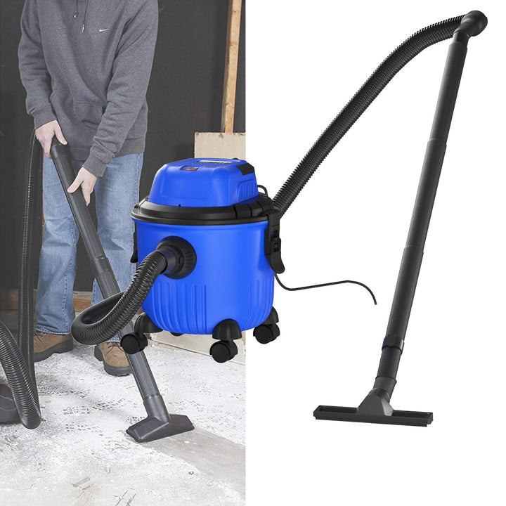 17000Pa Nass-Trockensauger, 3 in 1 Staubsauger mit Gebläsefunktion, 1,5m flexiblem Schlauch und Zube