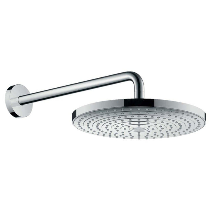 hansgrohe Raindance Select S 300 Duschkopf, Kopfbrause für Wandmontage, 2 Strahlarten, Chrom 2 Strah