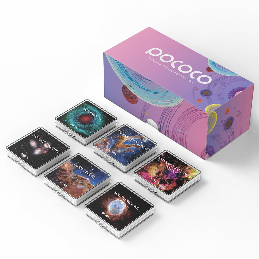 Realistische Scheiben Fixstern und Nebel - Discs für POCOCO Galaxy Lite Star Projector Home Planetar