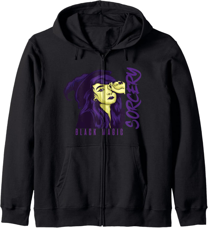 Zauberei Magie Gothic Hexe Pastell Goth Kapuzenjacke