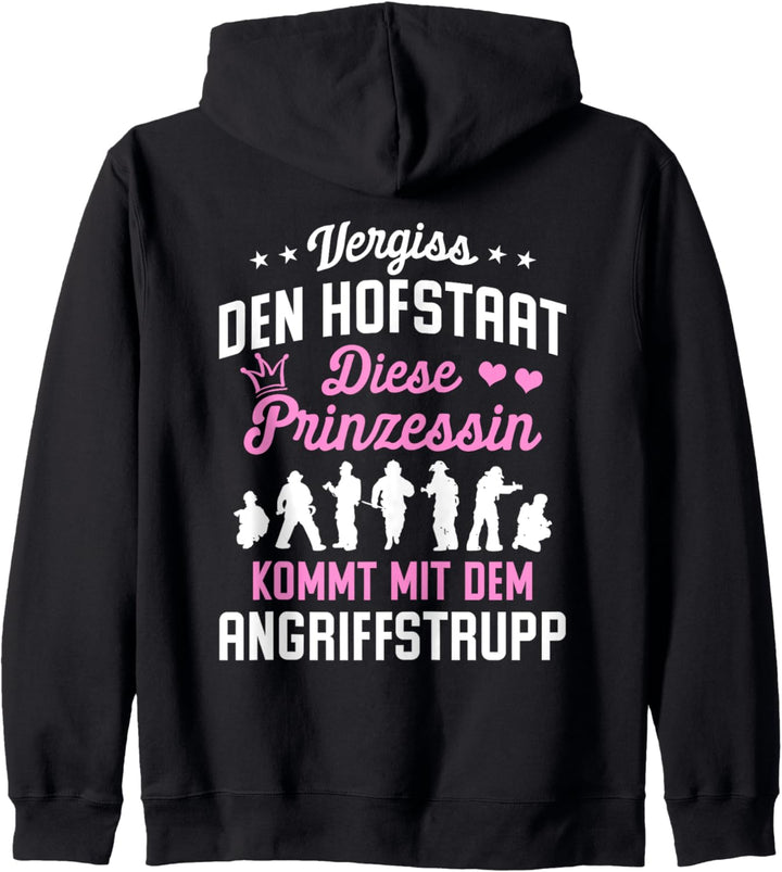 Feuerwehr Prinzessin - Vergiss den Hofstaat... Angriffstrupp Kapuzenjacke