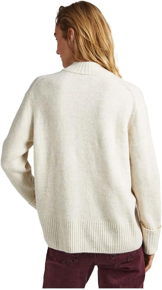 Pepe Jeans Herren Denisse Perkins Pullover M Beige (Ivory), M Beige (Ivory)