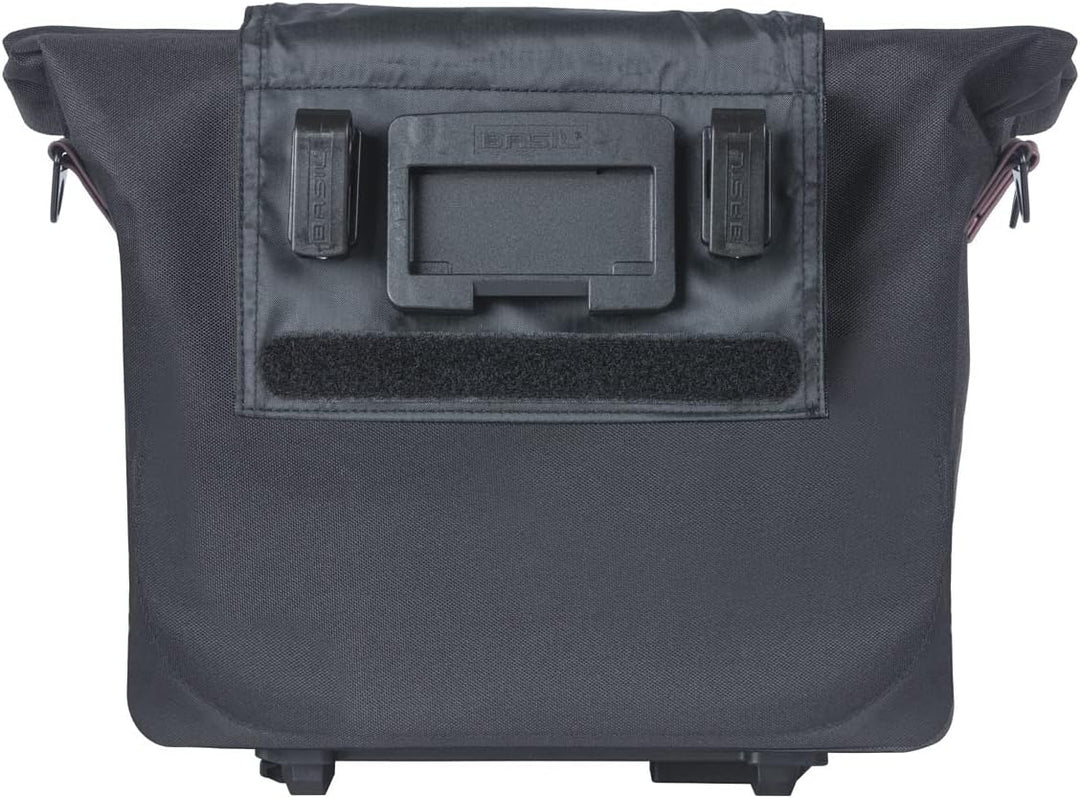Basil 291218 - wasserdichte und reflektierende fahrradtasche hinten City Shopper 14-16l 39x15x29.5 c