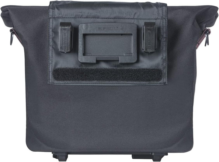 Basil 291218 - wasserdichte und reflektierende fahrradtasche hinten City Shopper 14-16l 39x15x29.5 c