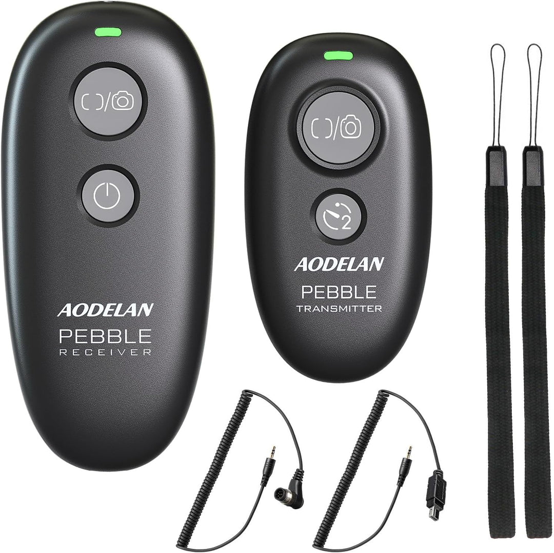 AODELAN Kabellose Fernauslöser Kamera Fernbedienung für Nikon Df, Z7, Z6, D750, D5600, D7500, D850,