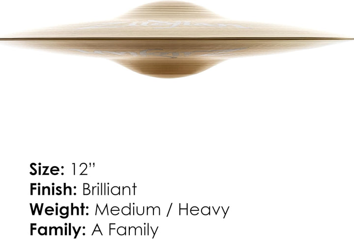 Zildjian A Zildjian Series - 12" New Beat Hi-Hat Cymbals - Pair 12 Zoll Pair, 12 Zoll Pair